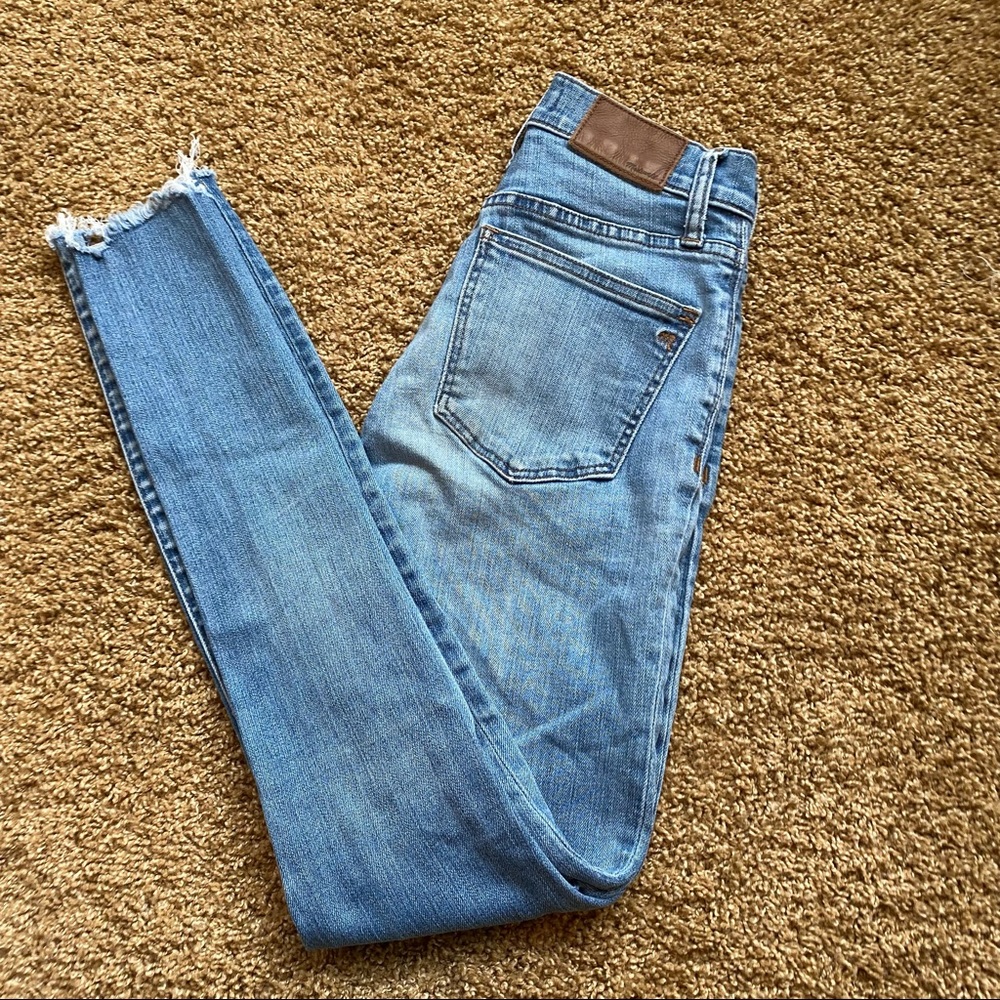 Madewell Distressed Skinny Jeans